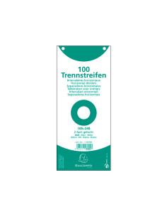 PACK 100 FICHAS EXACOMPTA SEPARADORAS