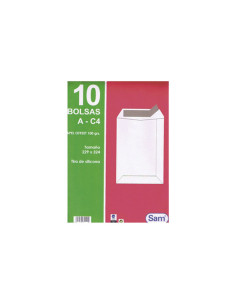 PACK 10 BOLSAS SAM 229x3241mm 100gr