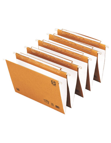 CAJA 25 CARPETAS COLGANTES GIO MASTER LOMO V A4