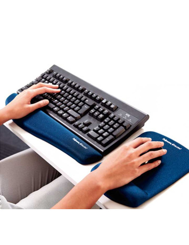 ALFOMBRILLA CON REPOSAMUÑECAS FELLOWES FOAM FUSION PLUSHTOUCH