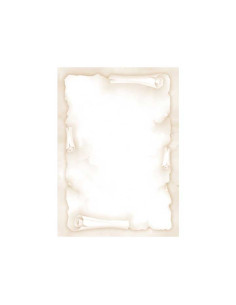 BLÍSTER 20h PAPEL PERGAMINO APLI TEMÁTICO A4 90gr