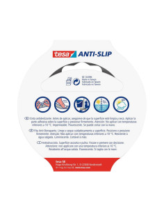 CINTA ADHESIVA DE SEGURIDAD TESA 25mm x 5m 2