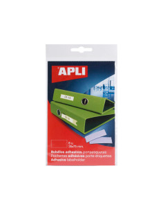 PACK 8 BOLSILLOS AUTOADHESIVOS APLI 35x75