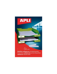 PACK 6 BOLSILLOS AUTOADHESIVOS APLI 46x75