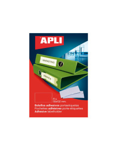 PACK 6 BOLSILLOS AUTOADHESIVOS APLI 56x102