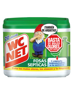CAJA 20 CÁPSULAS WC NET FOSAS SÉPTICAS