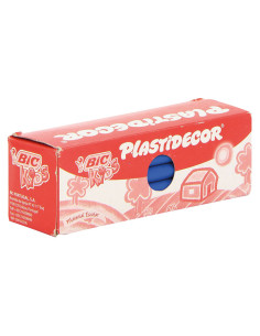 CAJA 25 LÁPICES DE CERA BIC KIDS PLASTIDECOR