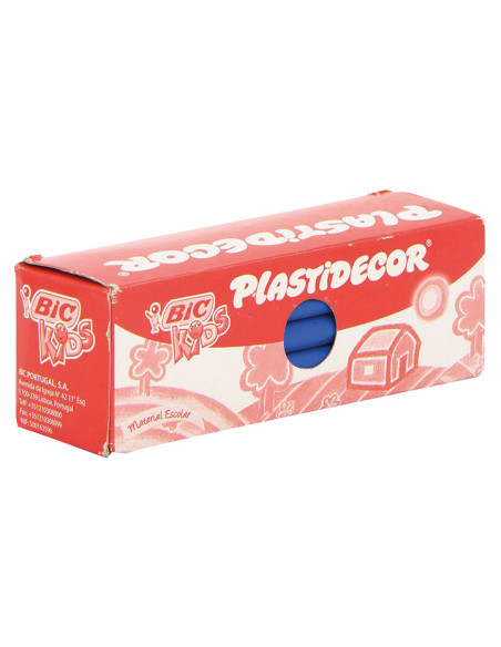CAJA 25 LÁPICES DE CERA BIC KIDS PLASTIDECOR
