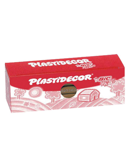 CAJA 25 LÁPICES DE CERA BIC KIDS PLASTIDECOR