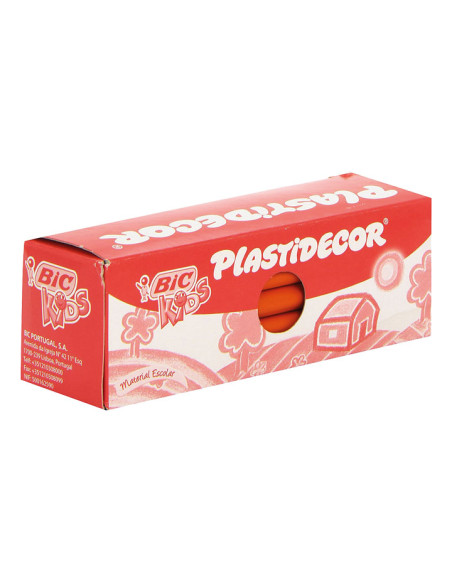 CAJA 25 LÁPICES DE CERA BIC KIDS PLASTIDECOR