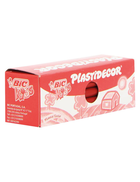 CAJA 25 LÁPICES DE CERA BIC KIDS PLASTIDECOR