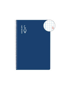 CUADERNO ESPIRAL 80h ESCOLOFI A4 5x5 CON MARGEN
