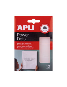 BLÍSTER 12 POWER DOTS APLI ADHESIVOS