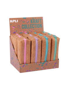 PORTATODO APLI KRAFT RECTANGULAR EXPOSITOR DE 12