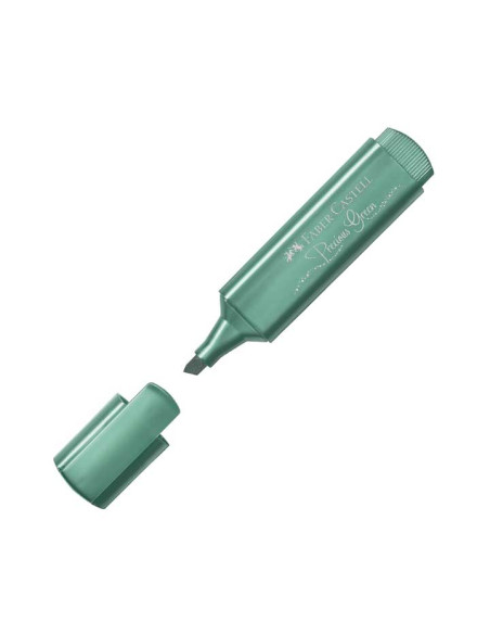 FABER CASTELL MARCADOR TEXTLINER 46 METÁLICO VERDE