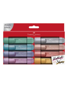 MARCADOR FLUOR FABER-CASTELL TEXTLINER 1546 METALICO SURTIDO EXPOSITOR de 100