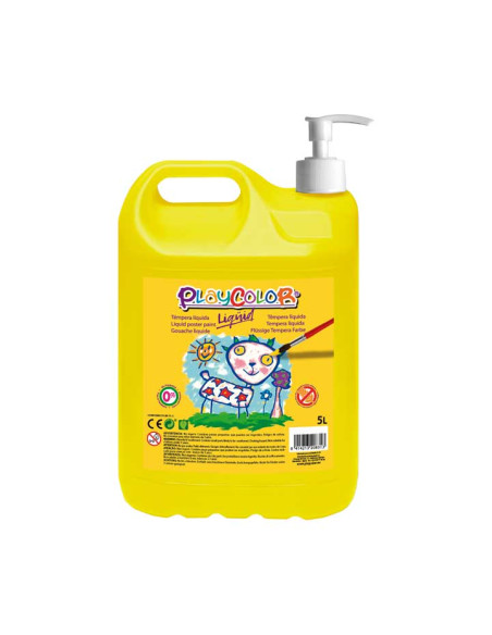 GARRAFA TÉMPERA LÍQUIDA PLAYCOLOR 5L