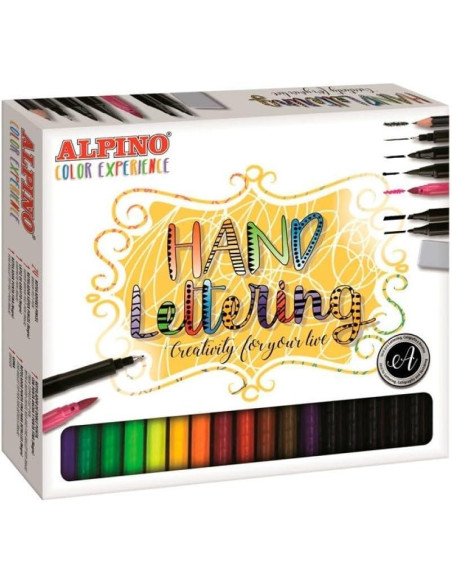 SET ROTULADORES ALPINO HAND LETTERING