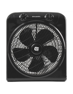 GRUNKEL VENTILADOR DE SUELO 50W 3 VELOCIDADES C/TEMPORIZADOR NEGRO