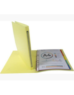 CARPETA DE 4 ANILLAS EXACOMPTA A4 CHROMALINE PASTEL 2