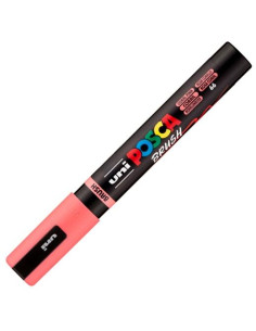 MARCADOR TOPACA NO PERM UNI POSCA BRUSH 1-4mm PC-5BR ROSA CORAL