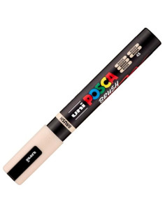 MARCADOR TOPACA NO PERM UNI POSCA BRUSH 1-4mm PC-5BR BEIGE