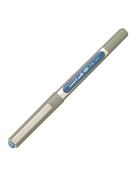 UNIBALL ROLLERBALL EYE FINE UB-157E 07MM AZUL CLARO CAJA 12 UD