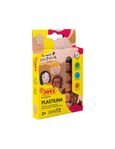 CAJA 6 TUBOS PLASTILINA JOVI MULTI CULTURAL 15gr