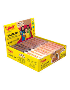 CAJA 18 PASTILLAS PLASTILINA JOVI MULTI CULTURAL 50gr