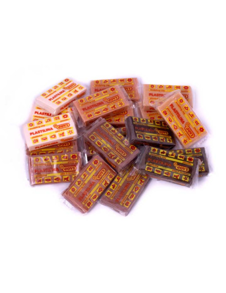 CAJA 18 PASTILLAS PLASTILINA JOVI "MULTI CULTURAL" 50gr
