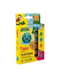 CAJA 6 TUBOS PLASTILINA JOVI NATURE COLORS 15gr