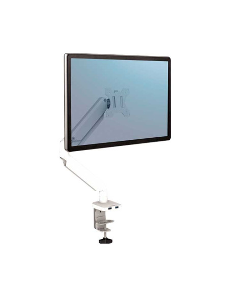 SOPORTE BRAZO MONITOR FELLOWES INDIVIDUAL PLATINUM SERIES BLANCO