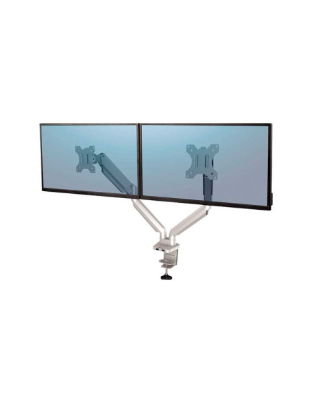 BRAZO DOBLE MONITOR FELLOWES PLATINUM