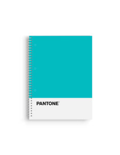 CUADERNO ESPIRAL 80h ESCOLOFI PANTONE BASICS A4 5x5