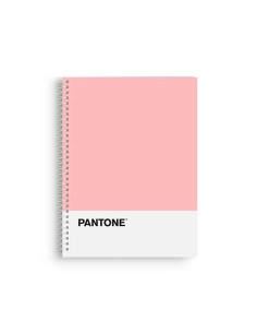 CUADERNO ESPIRAL 80h ESCOLOFI PANTONE BASICS A4 5x5