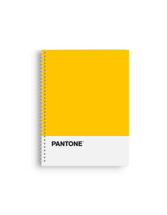 CUADERNO ESPIRAL 80h ESCOLOFI PANTONE BASICS A4 5x5