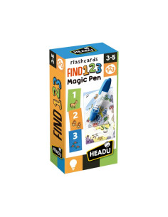 FLASHCARDS HEADU FIND 123 MAGIC PEN