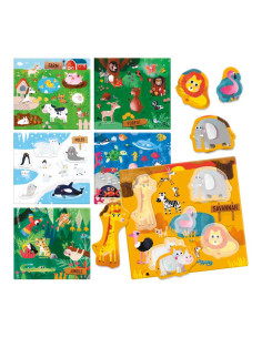 JUEGO HEADU ANIMAL LOTTO - MONTESSORI 2