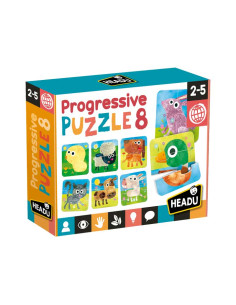 PUZZLE HEADU PROGRESSIVE PUZZLE 8