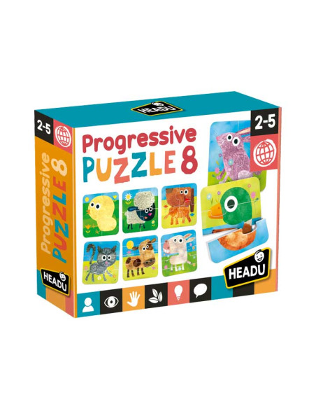 PUZZLE HEADU "PROGRESSIVE PUZZLE 8"