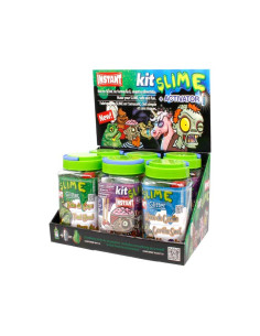 JUEGO INSTANT SLIME KIT COMPLETO SURTIDO EXPOSITOR DE 6