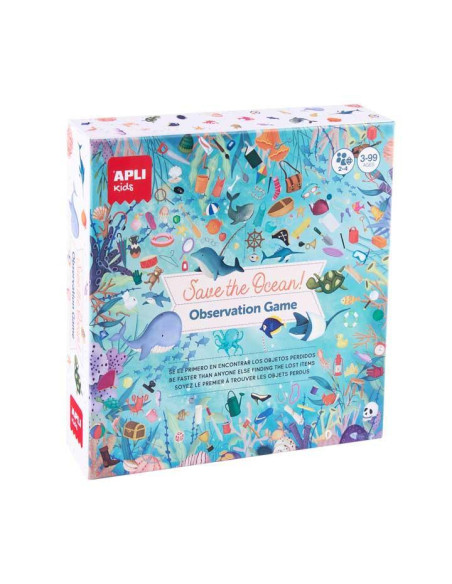 JUEGO OBSERVACIÓN APLI KIDS SAVE THE OCEAN