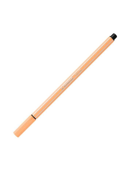 ROTULADOR FIBRA STABILO PEN 68  NARANJA CLARO