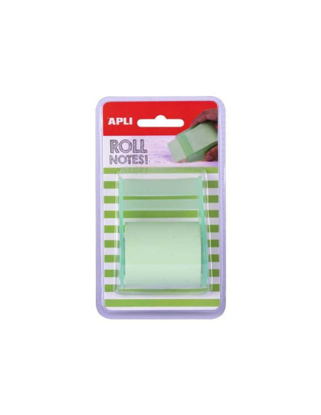 ROLLO DISPENSADOR NOTA ADHESIVA APLI 50mmx8m