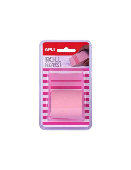 ROLLO DISPENSADOR NOTA ADHESIVA APLI 50mmx8m