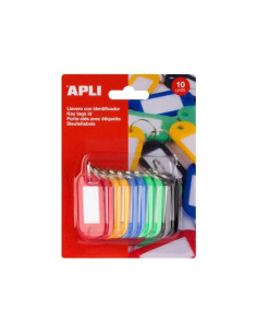 BLÍSTER 10 LLAVEROS APLI OPACO
