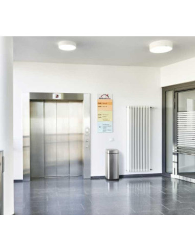 PAPELERA CENICERO DURABLE 17L