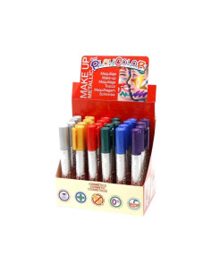 MAQUILLAJE PLAYCOLOR MAKE UP METALLIC POCKET de  5 g EXPOSITOR de 24 UNIDADES SURTIDO