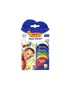 CAJA 6 BOTES MAQUILLAJE JOVI FACE PAINT 8ml SURTIDO