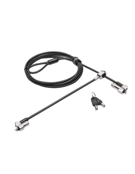 CANDADO KENSINGTON DOBLE CABEZAL NANOSAVER® CON LLAVE